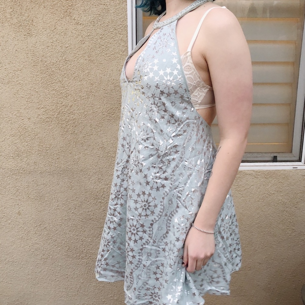 SOLD✨UO blue star dress - Picture 2 of 7
